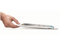 米アップル社製のタブレット型携帯端末「iPad 2」