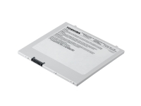 東芝が31日発表したOSにWindows 7を搭載する法人向けの11.6型タブレット「WT310/C」のバッテリパック。 東芝が31日発表したOSにWindows 7を搭載する法人向けの11.6型タブレット「WT310/C」のバッテリパック。