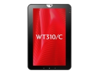 東芝が31日発表したOSにWindows 7を搭載する法人向けの11.6型タブレット「WT310/C」。