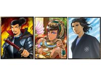 「歴キャラ診断」の利用イメージ(画像:ベネッセコーポレーション) 「歴キャラ診断」の利用イメージ(画像:ベネッセコーポレーション)