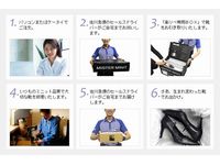 注文フロー(画像:佐川急便) 注文フロー(画像:佐川急便)