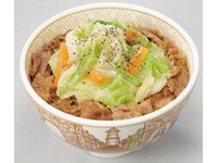 「春キャベツ牛丼」(画像:ゼンショー) 「春キャベツ牛丼」(画像:ゼンショー)