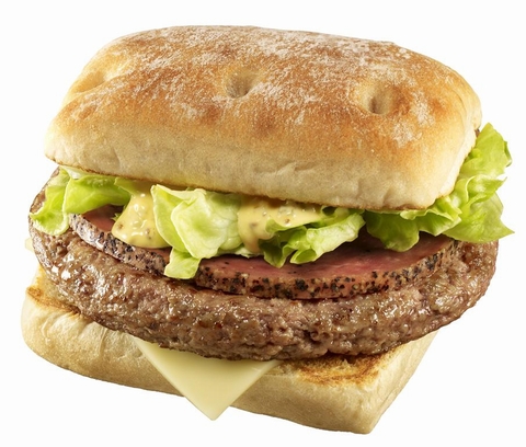 「ル・グラン ソーセージ」(フランス)(写真:日本マクドナルド) 「ル・グラン ソーセージ」(フランス)(写真:日本マクドナルド)