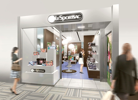 LeSportsac Store/成田国際空港ブティック イメージ画像(画像:伊藤忠商事) LeSportsac Store/成田国際空港ブティック イメージ画像(画像:伊藤忠商事)