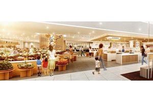 多摩地区最大級の食品売場(画像:JR東京西駅ビル開発) 多摩地区最大級の食品売場(画像:JR東京西駅ビル開発)