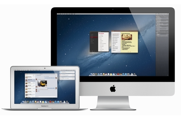OS X Mountain Lion(画像:アップル) OS X Mountain Lion(画像:アップル)