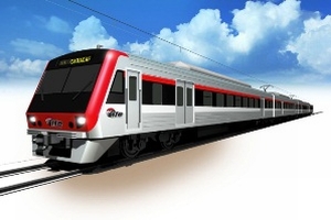 今回受注した近郊型電車のイメージ図(画像:丸紅) 今回受注した近郊型電車のイメージ図(画像:丸紅)