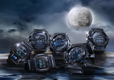  "G-SHOCK"30周年記念モデル第2弾「Initial Blue」（左から）GB-6900AA-A1JR　GW-9330B-1JR（上）GB-5600AA-A1JR（下）GA-113B-1AJR　GA-303B-1AJR　GW-9230BJ-1JR（画像：カシオ計算機）
