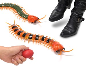 オオムカデ型のラジコン「百ラジ! USB 赤外線 RC」 オオムカデ型のラジコン「百ラジ! USB 赤外線 RC」