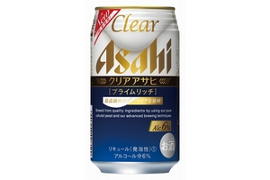 「クリアアサヒ プライムリッチ」(画像:アサヒビール) 「クリアアサヒ プライムリッチ」(画像:アサヒビール)