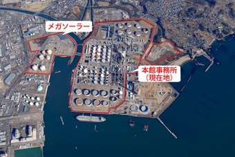 仙台製油所の航空写真（写真：JX日鉱日石エネルギー）