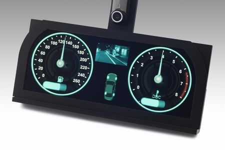 開発された2D切り替え可能な12.2型3D表示ディスプレイ(写真:ジャパンディスプレイ) 開発された2D切り替え可能な12.2型3D表示ディスプレイ(写真:ジャパンディスプレイ)