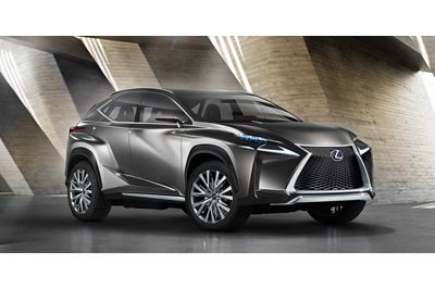 「LEXUS LF-NX」(画像:トヨタ自動車) 「LEXUS LF-NX」(画像:トヨタ自動車)