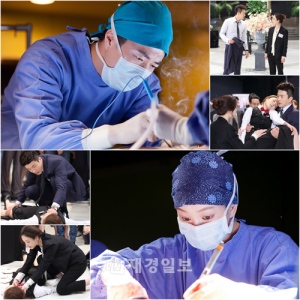 9日遂にスタートしたMBC新水木ドラマ『メディカルトップチーム』の第1話では、クォン・サンウとチョン・リョウォンが緊張感あふれるビッグマッチを繰り広げる。写真= Aストーリー 9日遂にスタートしたMBC新水木ドラマ『メディカルトップチーム』の第1話では、クォン・サンウとチョン・リョウォンが緊張感あふれるビッグマッチを繰り広げる。写真= Aストーリー