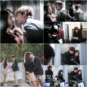 イ・ミンホ&パク・シネの“三段階スキンシップ”リハーサルカットが公開され話題だ。写真提供=ファエンダムピクチャーズ イ・ミンホ&パク・シネの“三段階スキンシップ”リハーサルカットが公開され話題だ。写真提供=ファエンダムピクチャーズ