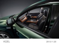 ホンダは20日、第43回東京モーターショー2013で、新ジャンルのクルマ「VEZEL(ヴェゼル)」の市販予定車を公開した。 ホンダは20日、第43回東京モーターショー2013で、新ジャンルのクルマ「VEZEL(ヴェゼル)」の市販予定車を公開した。