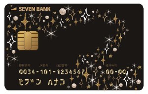 セブン銀行が14日から発行を開始した女性向けデザインのキャッシュカード「Girl's Card」