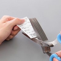 サンワサプライのハサミ型シュレッダー「シュレッダーハサミ(9連刃) 400-PSD014」 サンワサプライのハサミ型シュレッダー「シュレッダーハサミ(9連刃) 400-PSD014」