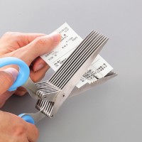 サンワサプライのハサミ型シュレッダー「シュレッダーハサミ(9連刃) 400-PSD014」 サンワサプライのハサミ型シュレッダー「シュレッダーハサミ(9連刃) 400-PSD014」