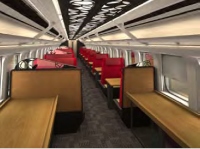 JR東日本が山形エリアでデビューさせる「とれいゆ」の車内に設けられたお座敷指定席のイメージ JR東日本が山形エリアでデビューさせる「とれいゆ」の車内に設けられたお座敷指定席のイメージ