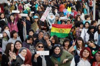 初めての中南米ツアーで大反響を得ている韓国のアイドルグループSHINeeが、メキシコに続いてチリ公演も盛況裡に終えた。写真=SMエンターテインメント 初めての中南米ツアーで大反響を得ている韓国のアイドルグループSHINeeが、メキシコに続いてチリ公演も盛況裡に終えた。写真=SMエンターテインメント