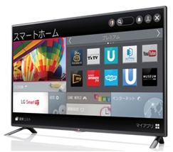 スマートフォントやタブレットなどとの連携を強化した「LG Smart TV」の新製品「LB5810」 スマートフォントやタブレットなどとの連携を強化した「LG Smart TV」の新製品「LB5810」