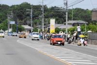 トヨタ博物館のイベント「クラシックカー・フェスティバル」の2013年公道パレードの様子