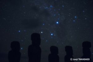 夜のモアイ/イースター島 夜のモアイ/イースター島