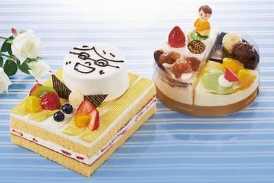 シャトレーゼは、6月13日から3日間限定で、父の日に贈りたいケーキ7種を全国454店舗で販売する。