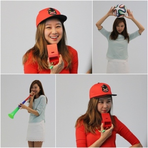 女優コン・ヒョジンがワールドカップの韓国代表チームにエールを送った。写真=マネージメントSOOP公式Facebook 女優コン・ヒョジンがワールドカップの韓国代表チームにエールを送った。写真=マネージメントSOOP公式Facebook