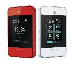 UQコミュニケーションズは、ファーウェイ製のWiMAX 2+対応モバイルルーター「Wi-Fi WALKER WiMAX 2+ HWD15」を8月1日から順次発売する。 UQコミュニケーションズは、ファーウェイ製のWiMAX 2+対応モバイルルーター「Wi-Fi WALKER WiMAX 2+ HWD15」を8月1日から順次発売する。