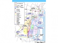 東京都が示した「品川駅・田町駅周辺まちづくりガイドライン2014(案)」計画図