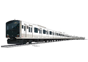 九州旅客鉄道（JR九州）が筑肥線・福岡市地下鉄空港線直通用に導入する新型の通勤車両305系