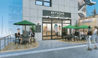 キーコーヒー＜２５９４＞（東１）は、東京の新たなシンボルストリートとして賑わいを見せる新虎通りに面した同社本社ビル１階に、セルフカフェながらこだわりの「氷温熟成珈琲」を・・・・。