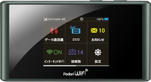 ソフトバンク100%子会社のWireless City Planningが9月から順次導入するキャリアアグリゲーションに対応したモバイルWi-Fiルーターの「Pocket WiFi SoftBank 303ZT」