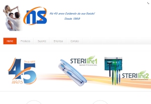 オムロンヘルスケアが買収するブラジルのネブライザ生産・販売大手NS Industria de Aparelhos Medicos Ltda.(NS)のWebサイト。 オムロンヘルスケアが買収するブラジルのネブライザ生産・販売大手NS Industria de Aparelhos Medicos Ltda.(NS)のWebサイト。