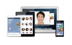 LINEは、アップルのiPad向け「LINE」を提供開始した。 LINEは、アップルのiPad向け「LINE」を提供開始した。