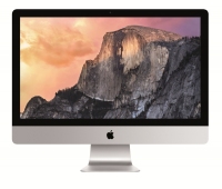 アップルは、デスクトップPCの新製品「27インチiMac Retina 5Kディスプレイモデル」を発表した。（写真提供：アップル）