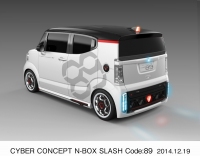 ホンダが「東京オートサロン2015 with NAPAC」に出展する「CYBER CONCEPT N-BOX SLASH Code：89」（写真提供：ホンダ）