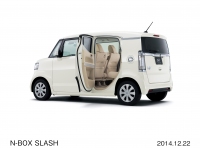 ホンダが22日発売する新型の軽自動車「N-BOX SLASH(エヌボックス スラッシュ)」（写真提供：ホンダ）