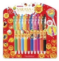 誰もが一度は食べたことがあるであろう棒つきキャンディ「チュッパチャップス」が、なんとボールペンになって登場です。 誰もが一度は食べたことがあるであろう棒つきキャンディ「チュッパチャップス」が、なんとボールペンになって登場です。