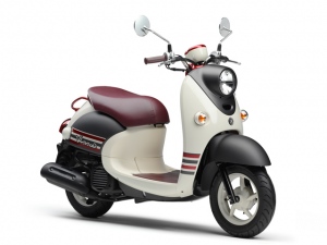 写真は女性をターゲットにした「ビーノ デラックス(Vino Girl)」の、新色カラー“マットダークグレーメタリック1” 写真は女性をターゲットにした「ビーノ デラックス(Vino Girl)」の、新色カラー“マットダークグレーメタリック1”