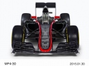 McLaren‐HondaのF1参戦新型マシン「MP4‐30」（写真提供：ホンダ）
