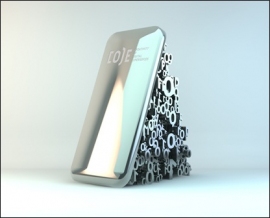 総合的なデジタル広告・マーケティングのアワード「コードアワード2015」のトロフィー(D2Cの発表資料より) 総合的なデジタル広告・マーケティングのアワード「コードアワード2015」のトロフィー(D2Cの発表資料より)