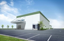ニプロが秋田県大館市に建設する同社子会社ニプロパッチの新工場の完成予想図（同社発表資料より）