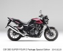 大型ロードスポーツモデル「CB1300 SUPER FOUR」シリーズに特別カラーを採用した「E Package Special Edition」(写真提供:ホンダ) 大型ロードスポーツモデル「CB1300 SUPER FOUR」シリーズに特別カラーを採用した「E Package Special Edition」(写真提供:ホンダ)