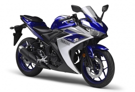 ヤマハ発動機が4月に発売するスポーツバイク「YZF-R3 ABS」(ヤマハ発動機の発表資料より)