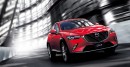 マツダが発売した新型コンパクトクロスオーバーSUV「マツダ CX-3」(写真提供:マツダ) マツダが発売した新型コンパクトクロスオーバーSUV「マツダ CX-3」(写真提供:マツダ)