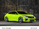 ホンダがニューヨークオートショーで世界初披露した「シビックコンセプト」(写真提供:ホンダ) ホンダがニューヨークオートショーで世界初披露した「シビックコンセプト」(写真提供:ホンダ)