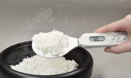 デジタルしゃもじスケール「PS-033」(ドリテックの発表資料より) デジタルしゃもじスケール「PS-033」(ドリテックの発表資料より)